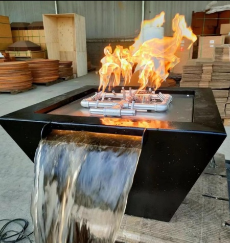 metal fire pit bowl